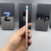 Fnban Vente en gros de téléphones mobiles d'occasion pour Samsung Galaxy Z Flip 3 débloqué mondial à bas prix 128 Go de stockage le moins cher 5G