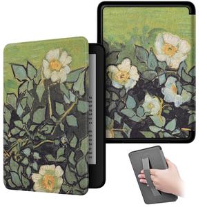 Funda de libro de cuero PU con impresión personalizada, funda inteligente con correa de mano para <span class=keywords><strong>Amazon</strong></span> <span class=keywords><strong>Kindle</strong></span> Colorsoft y <span class=keywords><strong>Kindle</strong></span> Paperwhite 6 12th Gen 7' - Product Image 2