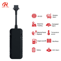 Rastreador GPS en Tiempo Real GT20 con Chip Integrado 4G LTE, Localizador de Vehículos con Cable a Prueba de Agua, Compatible con Tarjeta SD para PC y Gestión de Flotas