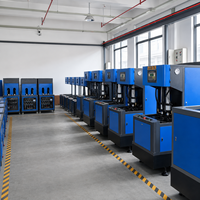 Machine de soufflage de bouteilles PET entièrement automatique 6000-8000-12000 pièces / Machine de moulage par soufflage de plastique de type étirable