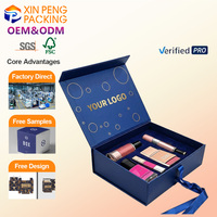 Caja de Regalo Magnética con Acabado Brillante, Logotipo Personalizado Impreso, Caja de Embalaje de Cartón Rígido de Lujo Premium para Perfumes y Ropa, Venta al Por Mayor