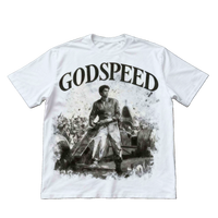 T-shirt pour homme en coton 100% personnalisé OEM, séchage rapide, anti-plis, décontracté, logo imprimé, streetwear urbain