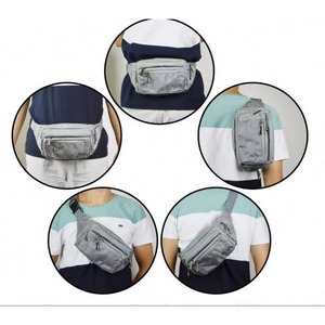 Échantillon gratuit de sac banane tactique multifonctionnel pour homme, camouflage matelassé, design de créateur, pour la randonnée et les sports de plein air - Product Image 6