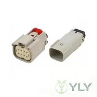 Connecteur étanche 8 circuits mâle-femelle pour phare, clignotant et feu stop 33482-4802 33472-4802