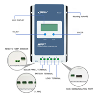 Epever Tracer5420AN MPPT pour le prix Mppt contrôleur de charge solaire onduleur 50 Amp contrôleur de charge solaire boîte de contrôleur solaire