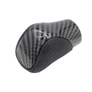 Poignée de levier de vitesse en fibre de carbone Lexus Es, cuir perforé ergonomique, levier de vitesse automatique - Product Image 4