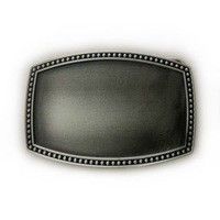 Ceinture carrée en alliage de zinc DIY pour boucle – Design simple et élégant pour un style décontracté et tendance, idéale pour le skateboard – Pour personnaliser votre style