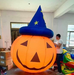 Decoración de brujas de <span class=keywords><strong>Halloween</strong></span>, modelo de <span class=keywords><strong>bruja</strong></span> <span class=keywords><strong>inflable</strong></span> gigante, <span class=keywords><strong>bruja</strong></span> de <span class=keywords><strong>Halloween</strong></span> para fiesta - Product Image 3