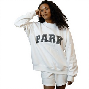 Suéter de Punto Personalizado con Logotipo Profesional para Mujer, Casual, Holgado, de Manga Larga, Cuello Alto, Transpirable, Ecológico, Otoñal, 100% Tejido - Product Image 1