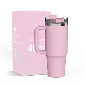 Termo Personalizado de <span class=keywords><strong>40</strong></span> oz con Estampado de Leopardo Rosa, Vaso de Acero Inoxidable Personalizado, Libre de BPA, Ecológico, Mantiene el Calor por 6 Horas - Product Image 6