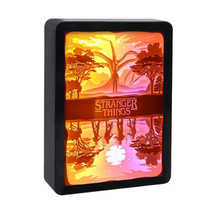 Lámparas de Papel con Diseño 3D de Cuentos Extraños, Arte de Sombra y Luz, Regalos Creativos, Pequeñas Luces Nocturnas, Adornos Decorativos - Product Image 6