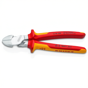 Coupe-fil latéral Knipex 74 06 200 1000V, outil de coupe de fils isolés - Product Image 1