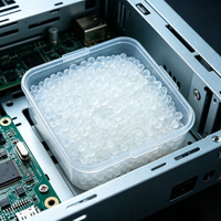 Gel de silice adsorbant recyclable pour le séchage des gaz en laboratoire