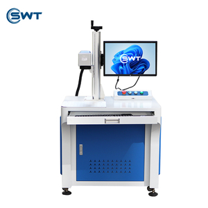 เครื่องเลเซอร์ยูวีสำหรับทำเครื่องหมาย 3W/5W เครื่องแกะสลักไฟเบอร์เลเซอร์พร้อมพิมพ์วันที่ รองรับไฟล์รูปแบบ DXF PLT BMP AI DWG DST - Product Image 1