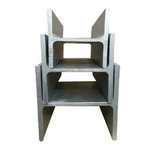 Poste de Acero Galvanizado en Caliente Q235, Tipo H/C, para Muros de Contención con Base de Hormigón - Product Image 4