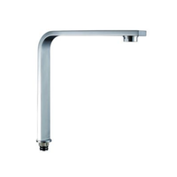 SPR-2016 polissage chrome petit coude carré L tuyau rond robinet de cuisine tuyau de sortie