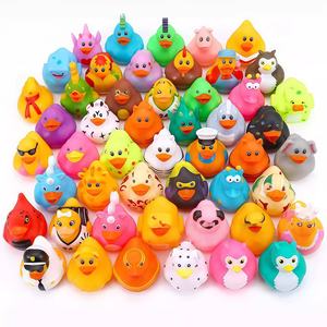 Surtido de juguetes de baño con forma de animal, paquete de variedad colorida, patos de goma de dibujos animados para niños, regalos y recuerdos de fiesta novedosos - Product Image 2