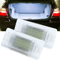 2 pièces lampe de coffre LED lumière de compartiment à bagages pour E36 E38 E39 E46 E60 E60 E61 E65 E66 E82 lumière de courtoisie lumière de coffre intérieur
