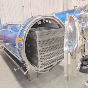 Industriële Automatische Sterilisatoren Worden Gebruikt Voor In Zakken Verpakt En Ingeblikt Voedsel. - Product Image 3