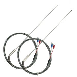 Loại E/K nén mùa xuân shielded dây cặp nhiệt điện cảm biến nhiệt độ cho bộ điều khiển nhiệt độ - Product Image 4