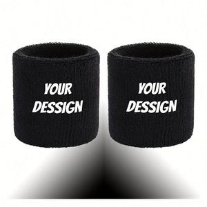 Bandeaux de poignet unisexes personnalisables pour tout sport, personnalisables - Product Image 2