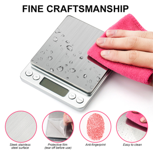 High-Precision Digital Gram Kitchen for Food Baking DH-I200 Model 1g Accuracy 10kg Capacity ROHS Certified Battery Operated - Product Image 3