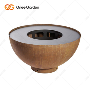 Kit de gril de luxe en acier corten avec fixation pour fumoir - Product Image 4