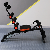 Appareil de fitness multifonction Mstar pour la maison, machine d'exercice abdominale six-en-un, en fer, pour le soin musculaire et la remise en forme totale, 120 kg