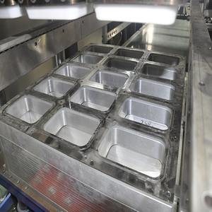 Dm-80 Ba Trạm Tự Động Pet Pp Nhựa <span class=keywords><strong>Container</strong></span> Thực Phẩm Cup Nắp <span class=keywords><strong>Thermoforming</strong></span> Máy - Product Image 2