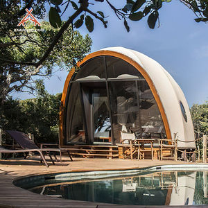 Tienda de Safari Kawagebo Kamp de Lujo en Forma de Capullo para Glamping, Duradera e Impermeable, Estilo Wild Coast Tented Lodge, para Complejos Turísticos y Hoteles - Product Image 4