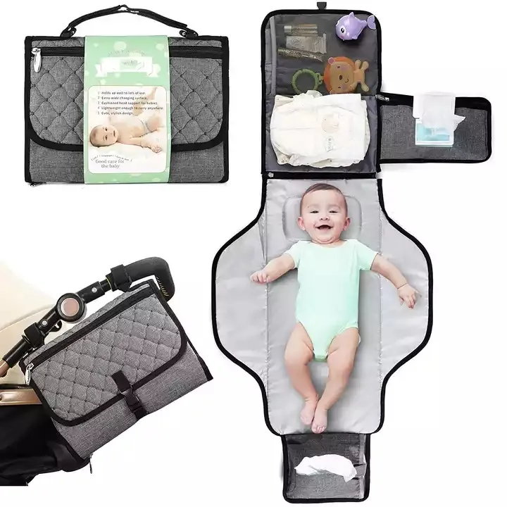Premium Factory Custom Duurzaam Reizen Babyluiers Aankleedkussen Babycommode Met Logo