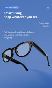 Wholesale Multi-Function V03-T6 Smart <b>Wireless</b> Sunglasses Waterproof for High Sound Quality Outdoor Sports Wearable Audio - Product Image 4