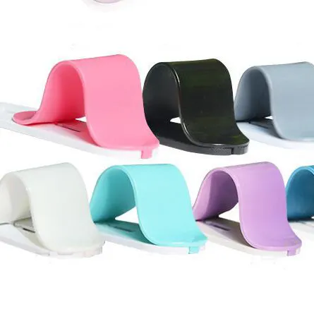 Изготовленный На Заказ петля для пальцев силиконовые мобильный сотовый держатели для телефонов, подставка держатель Гнездо