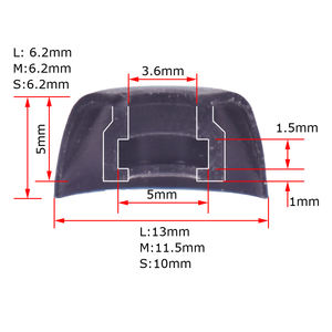 Embouts d'oreille en silicone de remplacement Qipeng pour <span class=keywords><strong>Jabra</strong></span> <span class=keywords><strong>Elite</strong></span> 2/3/4/65T/75T avec réduction du bruit et design respirant - Product Image 3