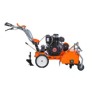 Motoculteur agricole <span class=keywords><strong>diesel</strong></span> 10 CV 188F, largeur de travail 80 cm, haute productivité, fonction de levage, direction par câble - Product Image 2