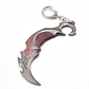 Valorants puntos juego metal mini llavero juguetes Predatory Impression Claw Blade modelo del fabricante <span class=keywords><strong>de</strong></span> China - Product Image 2