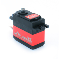 Servo Digital JX PDI-6221MG-180 20kg Gran Torque 180° Alto Torque Engranaje Metálico para Coches, Barcos, Robots y Helicópteros RC 1/10 1/8