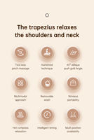 Prix usine électrique châle cervical cou masseur épaule Portable professionnel chaleur cou masseur Shiatsu