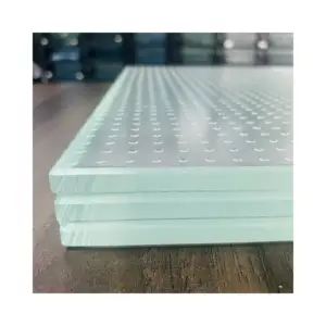 Safety tempered clear laminated glass floor double triple SGP laminated Structural glass panel walkway