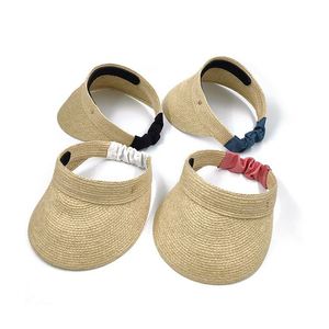 Promotional Straw Visors <b>Hat</b> Summer Beach <b>Hat</b> <b>for</b> Women - Product Image 1