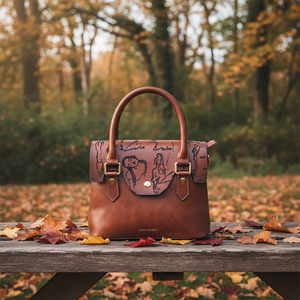 Sacs à main pour femmes exclusifs <span class=keywords><strong>de</strong></span> créateur Porte-documents classique en cuir véritable rétro - Product Image 4