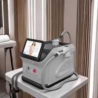 Appareil d'épilation permanente portable à diode laser médical indolore 808 nm