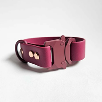 Collier pour chien de luxe en velours et polyester, nouvelle conception, écologique, imperméable, durable, avec sangle en TPU détachable – Meilleure vente