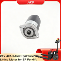 Moteur de levage hydraulique 24V 40A 0.8KW haute performance, pièce de rechange pour transpalette électrique EP