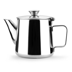 Teiera Classica in Acciaio Inossidabile con Coperchio e Manico, Pentole e Bollitori per Acqua - Product Image 1