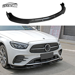 Lèvre avant en fibre de carbone de style <span class=keywords><strong>W213</strong></span> BB pour Mercedes Benz Classe E <span class=keywords><strong>W213</strong></span> <span class=keywords><strong>E200</strong></span> E260 E300 2021-2024 - Product Image 2