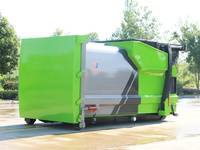 Station de compactage de déchets mobiles de 12 mètres cubes, robuste et écologique