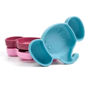 Assiette en Silicone pour bébés, en forme de camion, sans BPA, de qualité alimentaire, pour les tout-petits, couleur personnalisée, avec Logo disponible, offre spéciale,