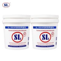 SL-350 Agent d'étanchéité respirant à base d'eau, agent de fixation du sable, apprêt pour sols en béton humide et surfaces murales de rénovation