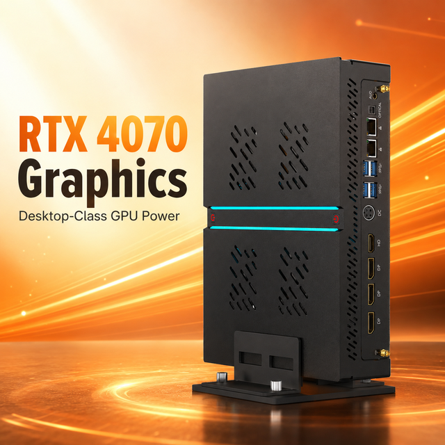 High-End Mini PC DDR5 I9 Extreme Performance Mini Computer Custom Logo for Professional Studio Wholesale Factory Direct Sale